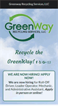 Mobile Screenshot of greenwayrecycles.com